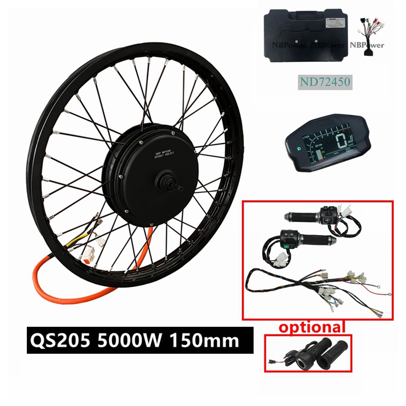 NBpower/QS205 V3 72v 5000W Ebi - Ebike Conversion Kit 72V 3000W ulasan dan harga