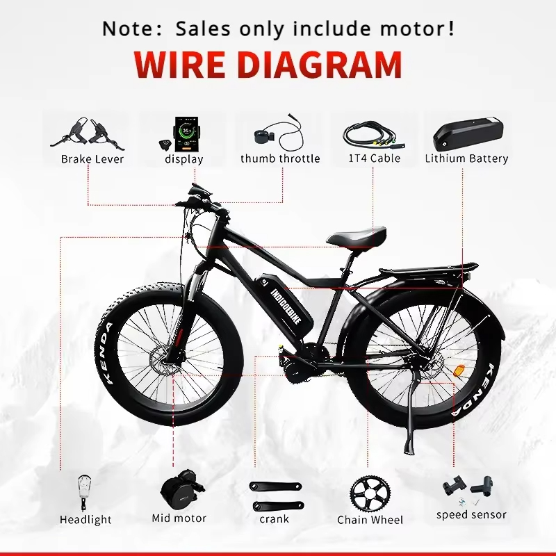 BAFANG 1000W BBSHD Mid Drive M - Bafang Bbshd 1000W Conversion Kit ulasan dan harga