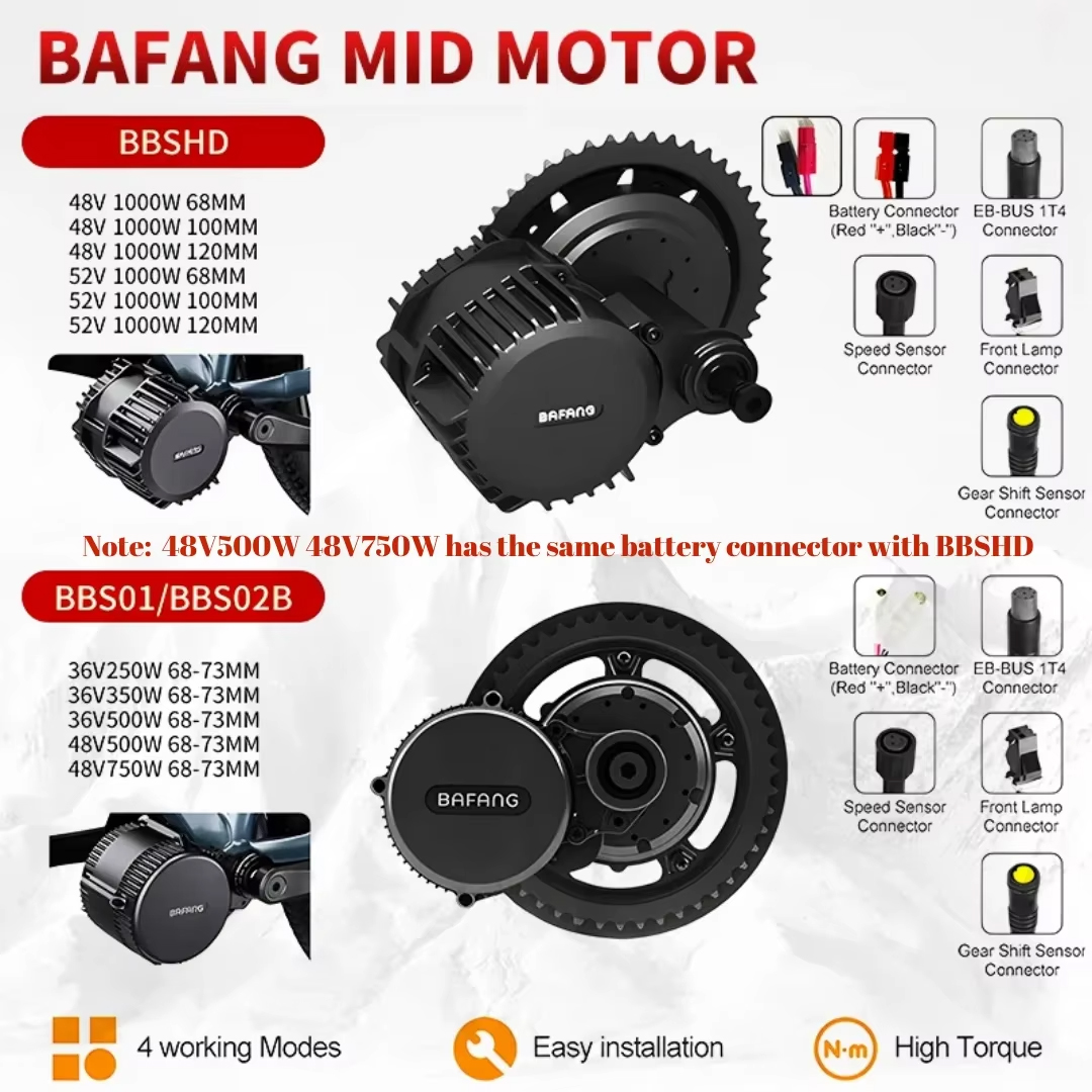 BAFANG 1000W BBSHD Mid Drive M - Bafang Bbshd 1000W Conversion Kit ulasan dan harga